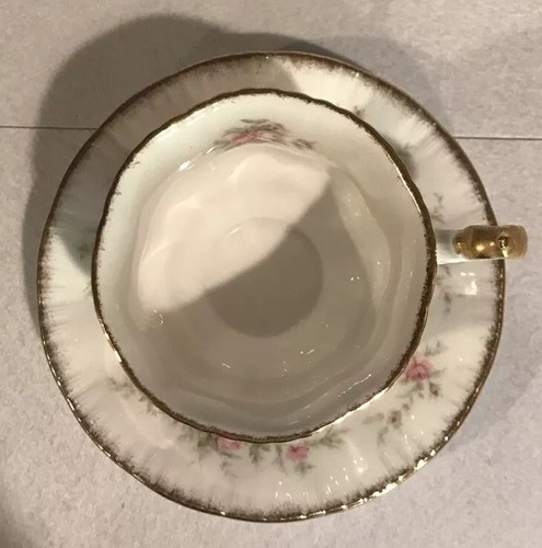 Paragon Victoriana Rose Floral Espresso Demitasse Demi Cup and Saucer - Picture 3 of 12