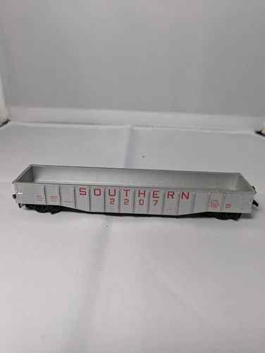 Tyco HO Scale~Silver "SOUTHERN 2207" Gondola RR Train Car