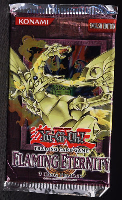 Flaming Eternity Booster Pack Unlimited Edition Yugioh Sealed