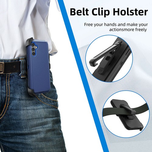 Für Samsung Galaxy S23 FE 5G Hülle Holster Gürtelclip Ständer Robust Handy Cover - Bild 62 von 96