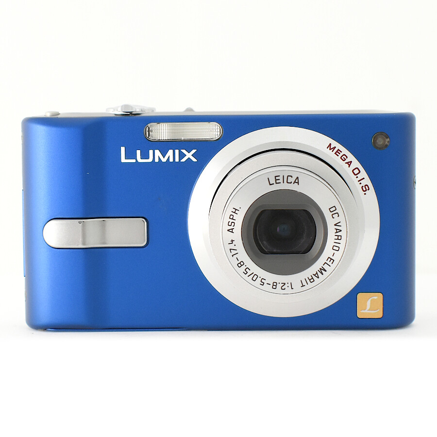 Mint+]Panasonic LUMIX DMC-FS1 Blue Compact Digital Camera