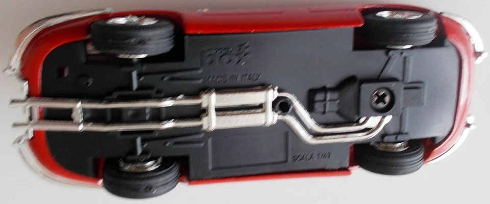 JAGUAR E TYPE COUPE' BOX 1/43 ANNI '60 NO POLITOYS, MERCURY, CORGI - Immagine 4 di 4