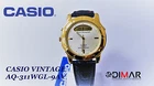 Vintage Casio AQ311WGL-9AV QW.364 Japan WR.50 Year 1992 Ø.45Mm