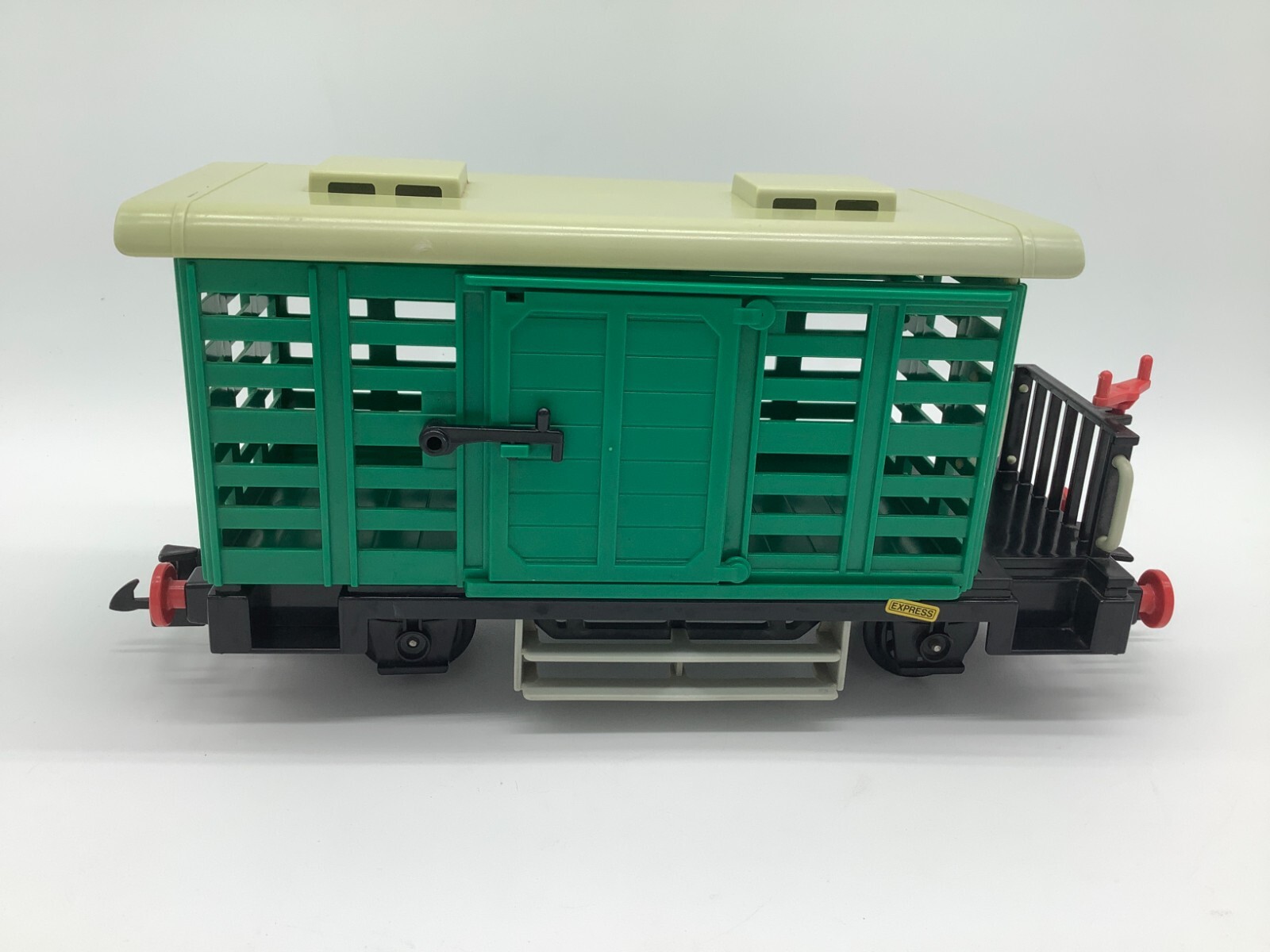Playmobil Eisenbahn 4105 Seltener Güterwagen Top Zustand LGB (Neu