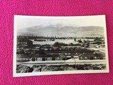 MT. SHASTA AREA cartolina d'epoca RPPC california CITY lodge AUTO COURT DE LUXE