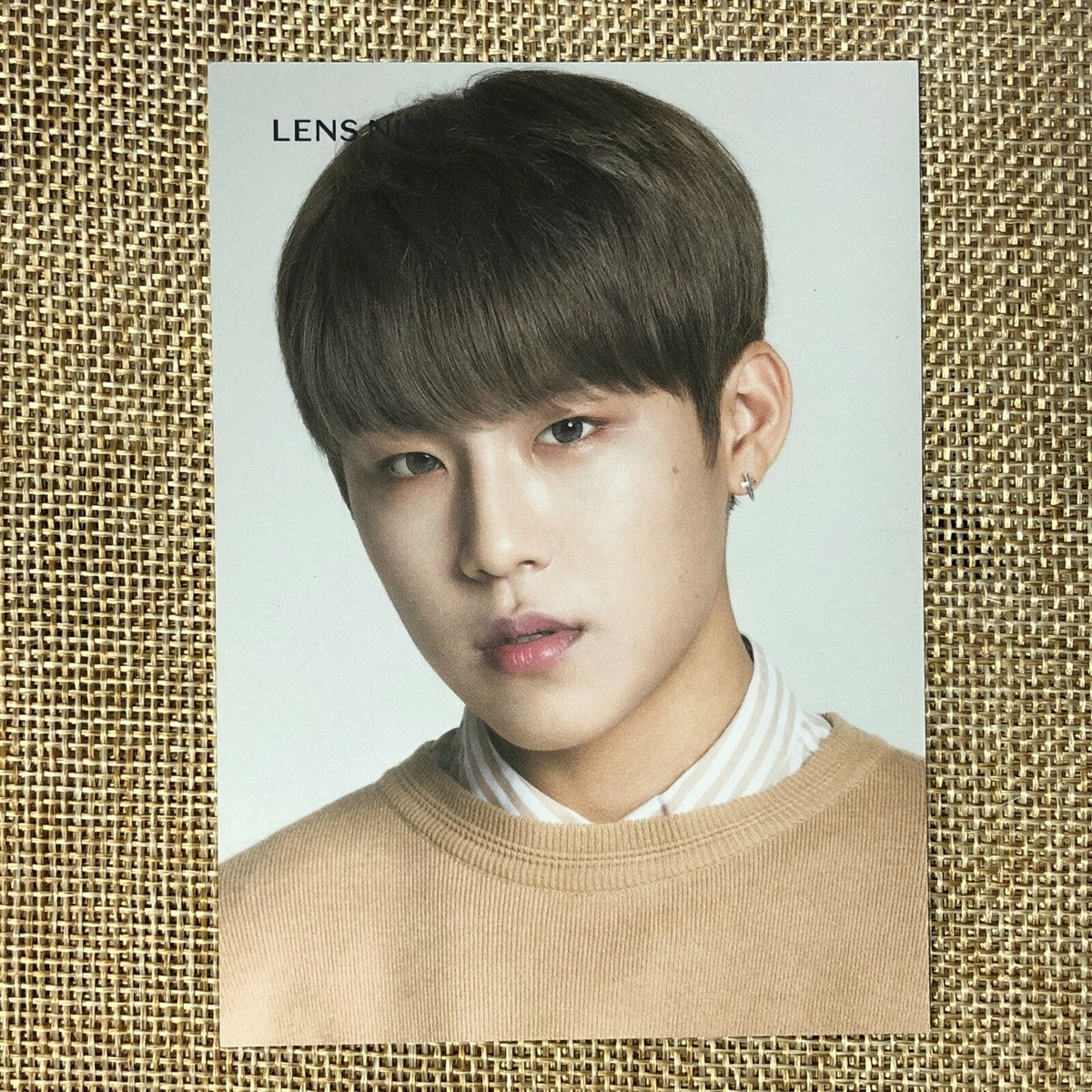 WANNA ONE PARK WOOJIN #1 [ Lens Nine ] Official Photocard / New
