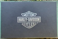 💥Harley Davidson Authe￼ntic Engraved Roller Buckle Cut To Fit Leather Belt 42”