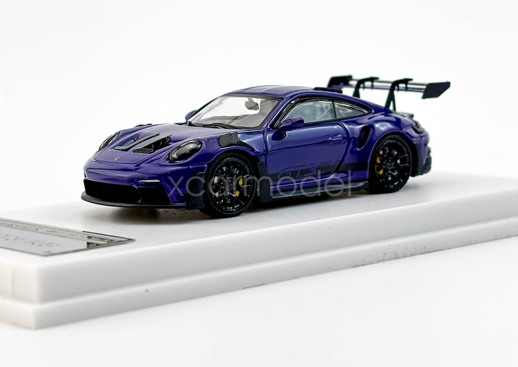 LMLF 1:64 Dark Blue 911 992 GT3 RS Sports Diecast Metal Car Collection