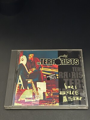 THE TERRORISTS - Full Scale Attack  CD RARE. Point Blank K Rino