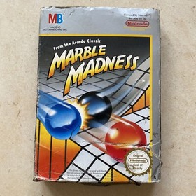 Jeu MARBLE MADNESS - Complet en Bo&icirc;te - Nintendo NES - Version FRA