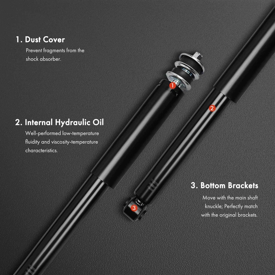 2 задних левых и правых амортизатора для Mercedes-Benz G500 G55 AMG G550 - Изображение 3 из 4