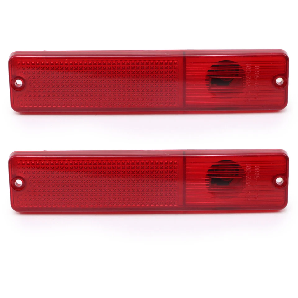 Fits Jeep Cj5 Cj6 Cj7 Cj8 1945 70 75 Red Amber Side Turn Marker Light Lamp Bulb - image 3 of 4