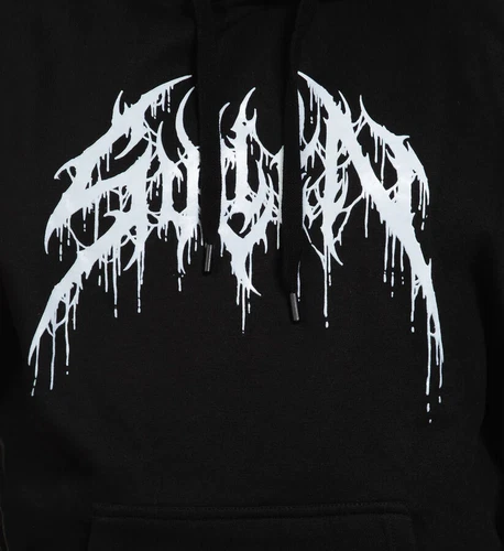 Sullen Clothing "NORDIC" Mens PULLOVER Hoody Art Collective tattoo Black