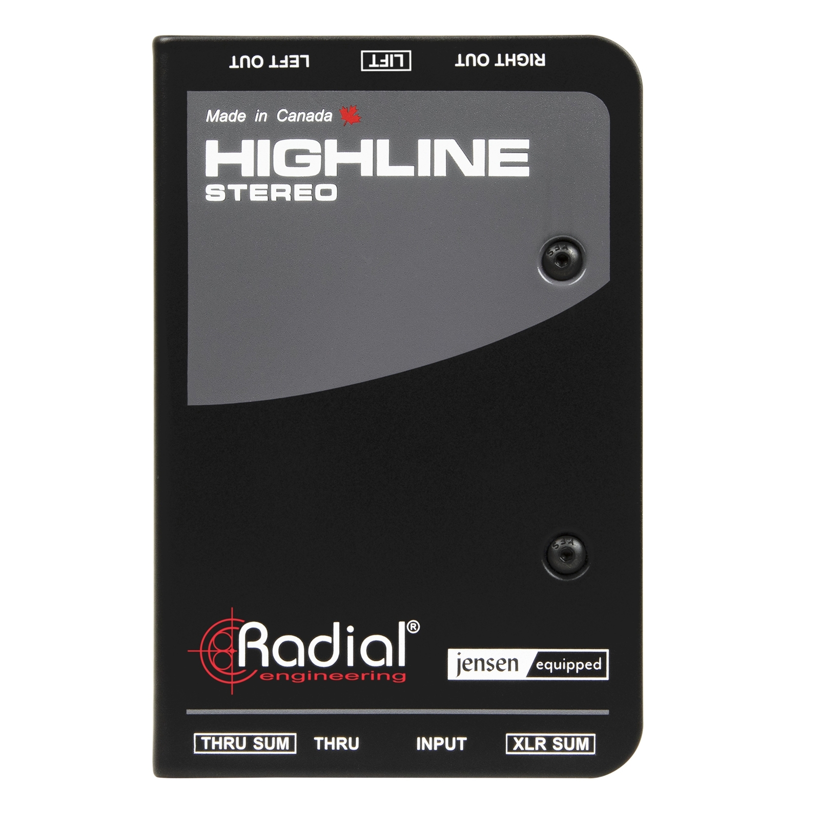 Radial Highline Stereo Passive Line Isolator (Open Box)