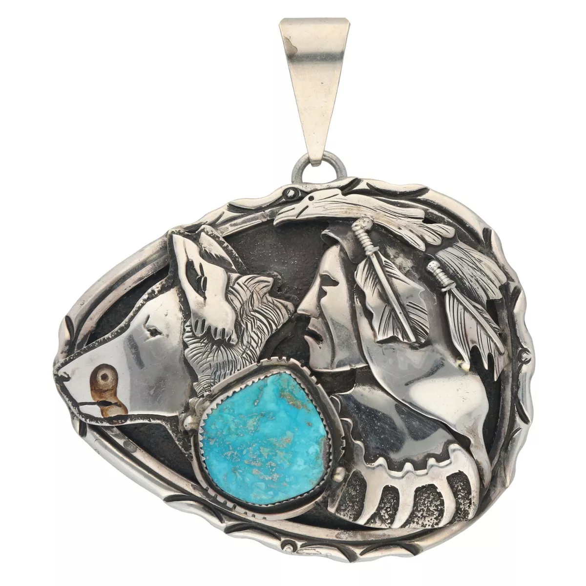 Turquoise indian deals necklace