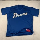 RARE Atlanta Braves MLB Jersey Sample Pro Model Rawlings Signed Bruce Sutter HOF