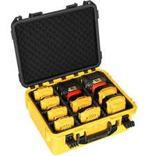 Case for Dewalt 20V Max Battery: Large Waterproof Hard Cases for Dewalt 20V/1...