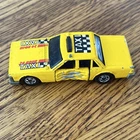 Hot Wheels 1:64 Diecast Taxi Car Yellow Black Model 1983 Mattel Malaysia Vintage