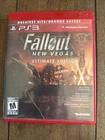 Fallout: New Vegas: Ultimate Edition (PS3, 2012) Greatest Hits  Free Shipping