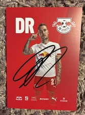 Autogrammkarte David Raum RB Leipzig 2026 handsigniert DFB
