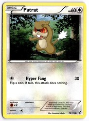 Patrat 78/114 Black and White Common
