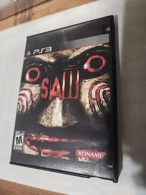 Saw (Sony PS3, 2009) EXTREMELY RARE-CIB-TESTED & WORKING