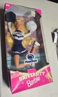 VINTAGE MATTEL BARBIE 1996 "PENN STATE" UNIVERSITY CHEERLEADER DOLL #17698 - NIB