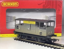 Hornby R6456 Shark Ballast Brake Van DB993788 BR Yellow Grey Weathered OO Gauge