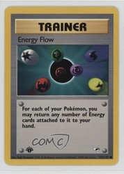 Energy Flow 122/132 - Gym Heroes Pokémon Card