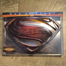 Warner Bros. Man of Steel Blu-ray 3D DVD Digital HD Limited Collector's Edition