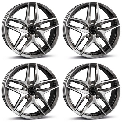 4 Borbet Wheels Z 7.5x18 ET44 5x112 ANTP for Mercedes A B C CLA E GLA GLB SLC SL