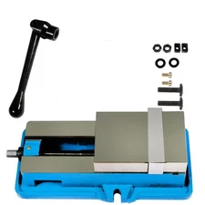 5 inch Accu Lock Vise Precision Milling Machine Bench Clamp Clamping Vice