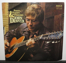 JOHN DENVER POEMS PRAYERS & PROMISES (VG+) LSP-4499 LP VINYL RECORD