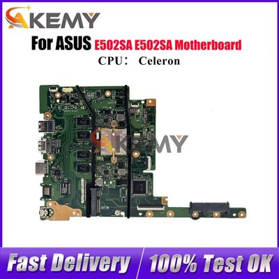 E502SA Laptop Motherboard For ASUS EeeBook E502S Mainboard W/ Celeron CPU