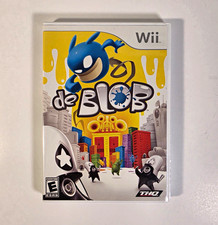 THQ de Blob Nintendo Wii Game, Manual Included, E, NTSC-U/C (US/Canada)