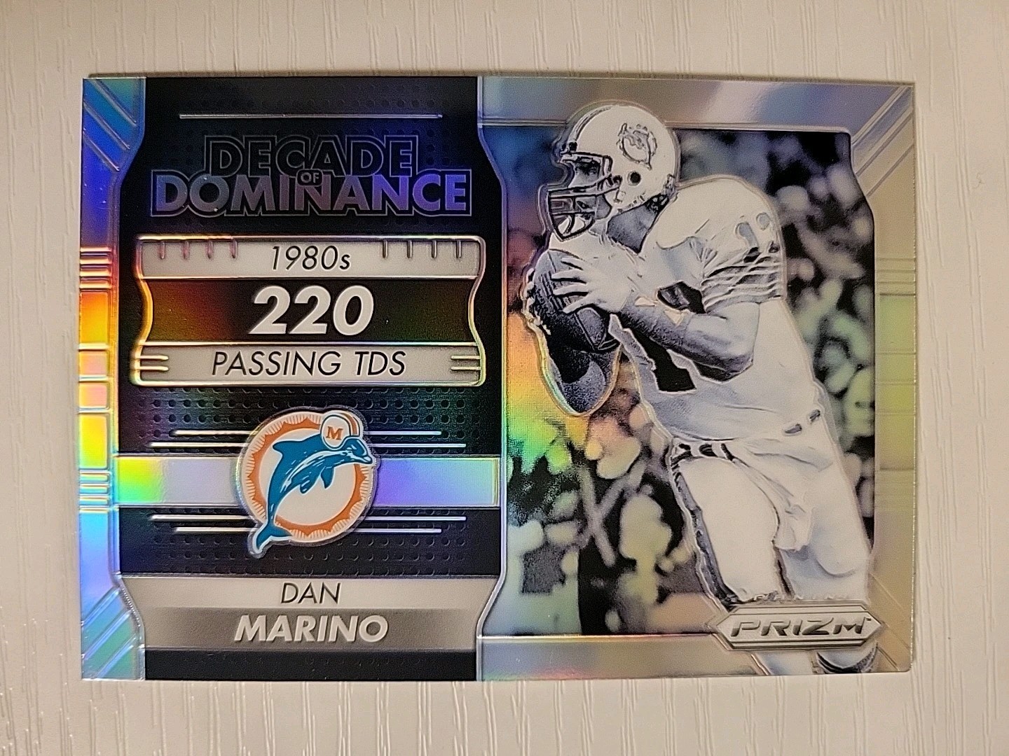 DAN MARINO 2016 Panini Prizm Silver Decade Dominance Miami Dolphins #2