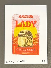 L.A. Exclusive Lady & Larder Anastasia Inciardi "Lady Crackers" Mini Print
