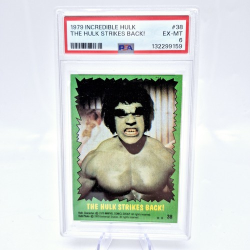 1979 Incredible Hulk Marvel #38 PSA 6 The Hulk Strikes Back 