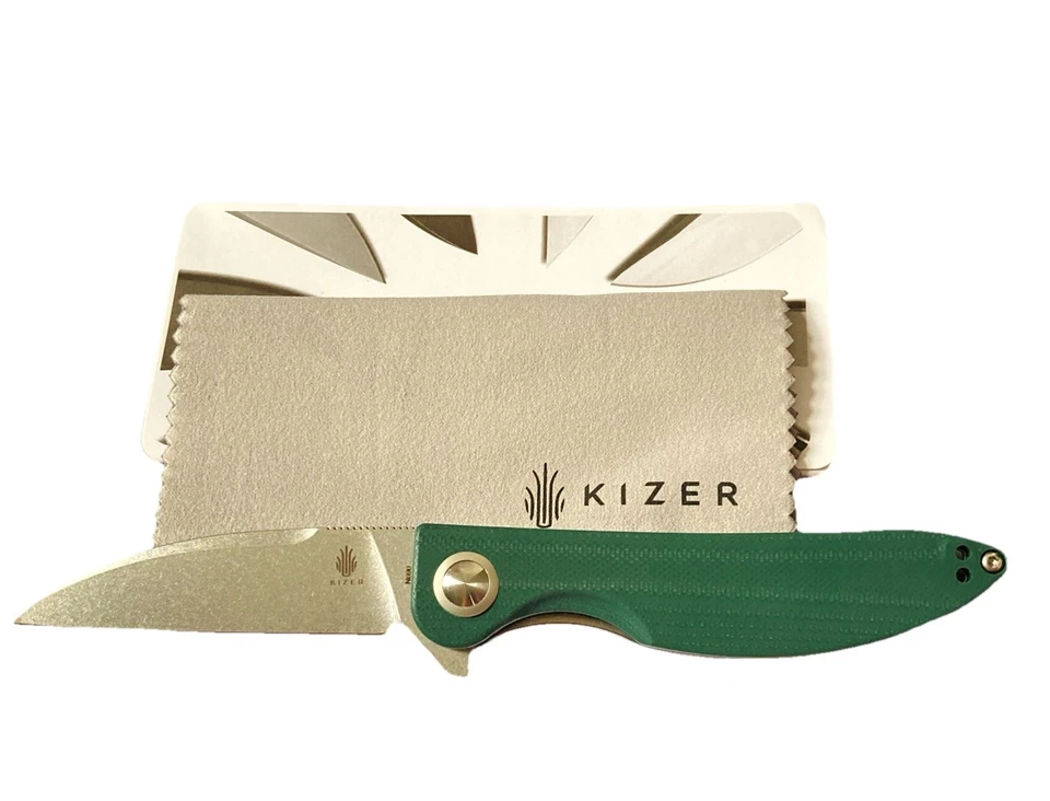 Kizer Cutlery Swaggs Sway Back Liner Lock Folding Knife  V3566N5 - Image 2 of 4