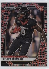 2025 Panini Prizm Draft Picks Snakeskin Prizm Xzavier Henderson #15 5aj