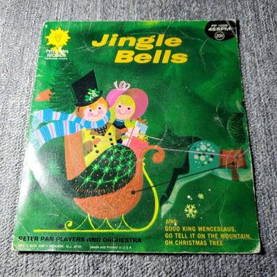 Peter Pan Players and Orchestra - Jingle Bells 7'' Record 45RPM PP1039