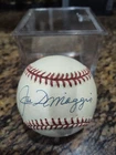 joe dimaggio signed baseball