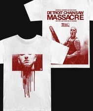 EMINEM Marshall Mathers Slim Shady White Massacre T-Shirt 2XL Limited Edition