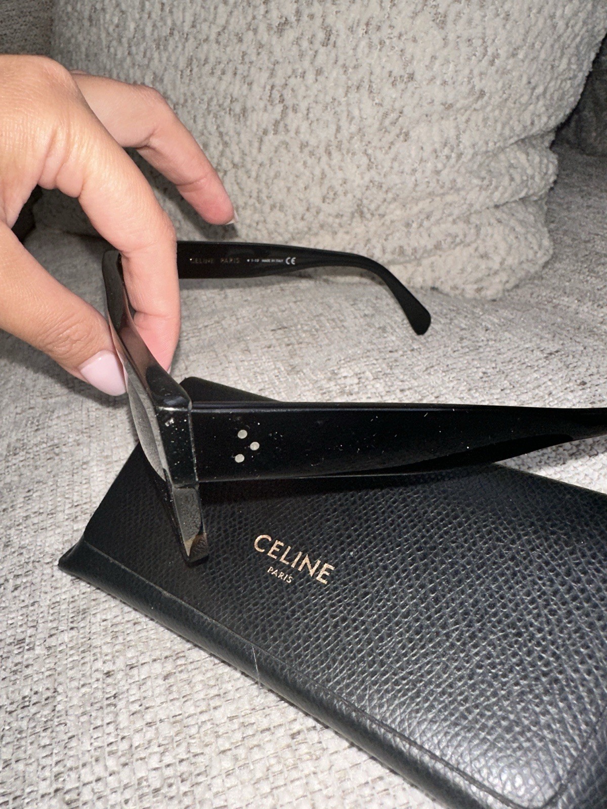 Celine Oversized shadow Gradient Sunglasses Brown - image 4