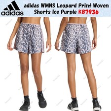 adidas WMNS Leopard Print Woven Shorts Ice Purple KB7936 Japan Size