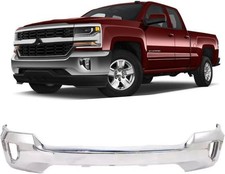 Fit 2016-2018 Silverado 1500 Front Bumper Face Bar W/Fog Light Hole One-Piece
