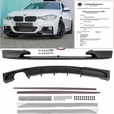 Sport-Performance Umbau Spoiler + Diffusor+Ans�tze passt f�r BMW F30 F31 M-Paket