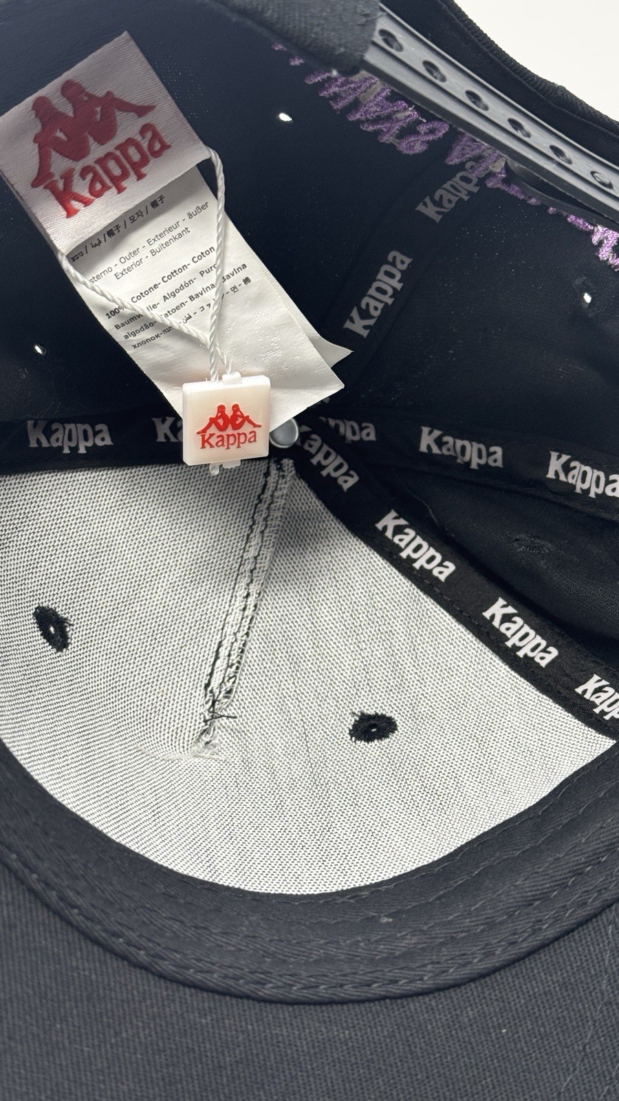 Kappa Authentic Graphik Tornado Snapback Cap in B… - image 7