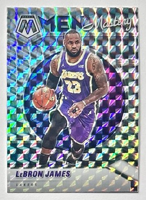 2020-21 Mosaic LeBron James Silver Men Of Mastery Prizm Refractor SP #20 Lakers