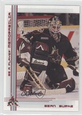 2000-01 ITG Be A Player Memorabilia Ruby 4/200 Sean Burke #354 0a1